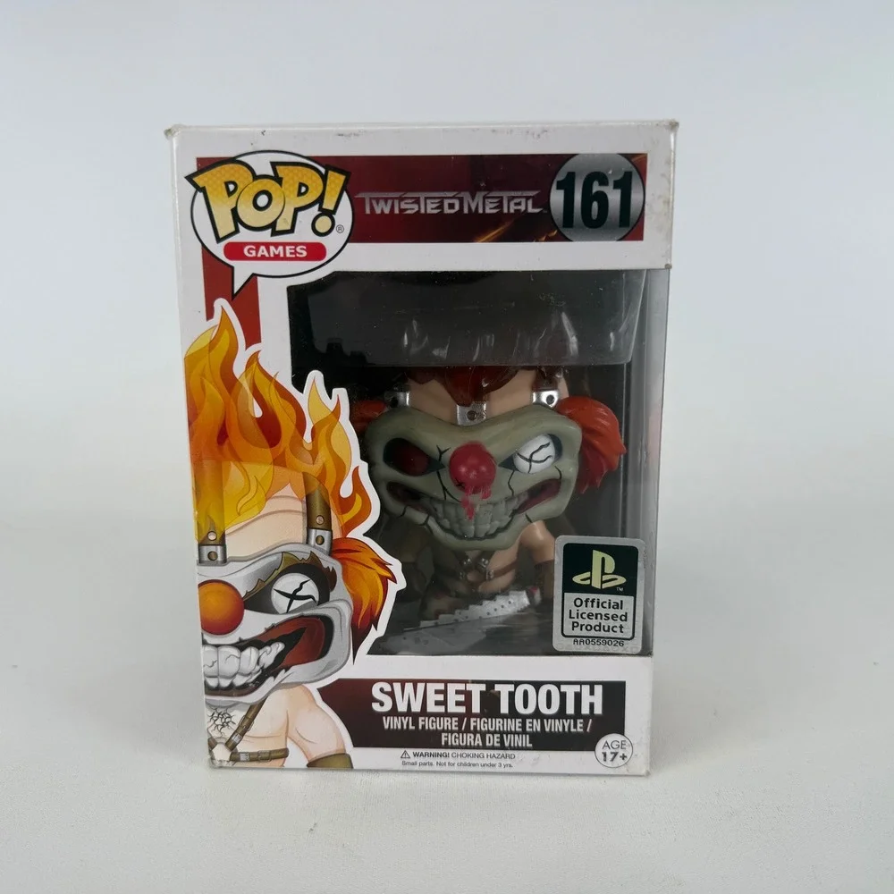 Funko Pop Games Twisted Metal Sweet Tooth 161 Vinyl Figure PlayStation